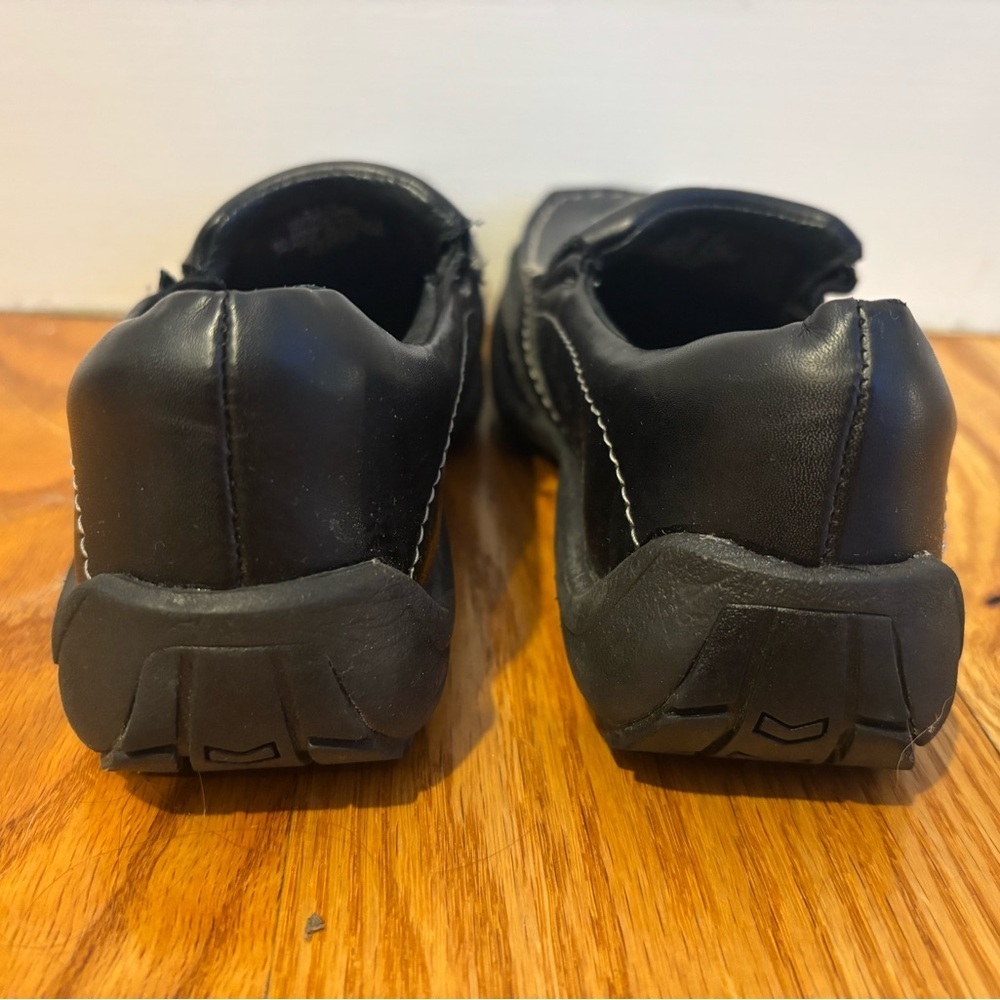 Classic Black Kids Dress Shoes - Picture 3 of 7